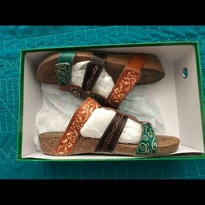 Elite by Corkys sandals